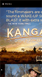 Mobile Screenshot of kangaroothemovie.com